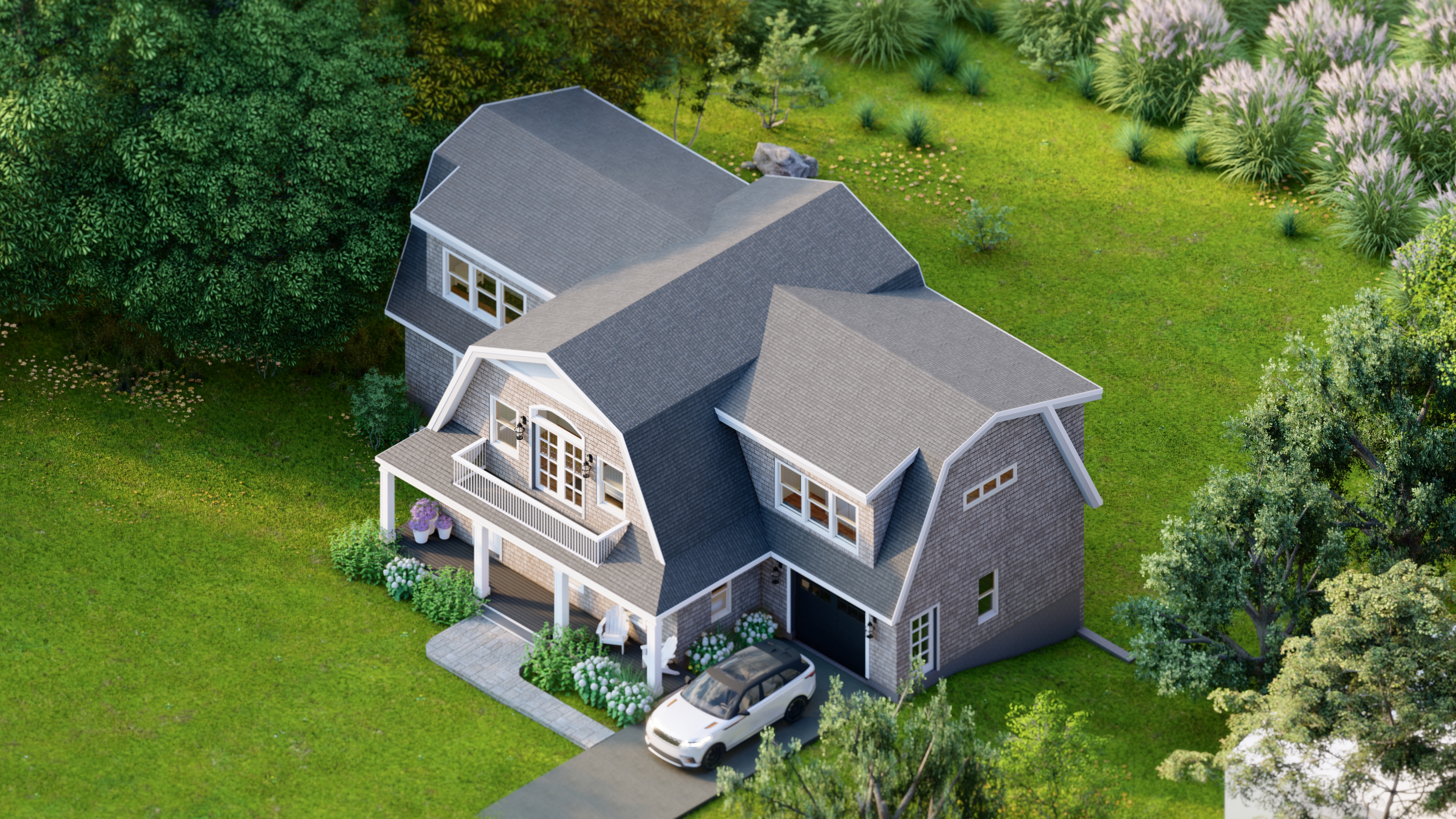 reflections at taylors pond.